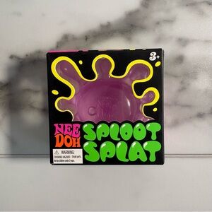 NEE DOH Sploot Splat Purple Sensory Toy